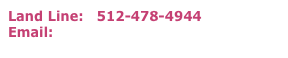 Land Line:   512-478-4944
Email: rainbow@revrainbow.org